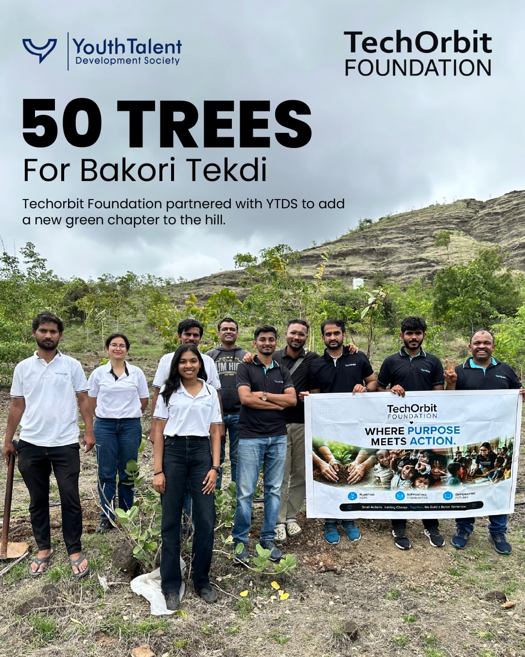 CSR plantation drive.